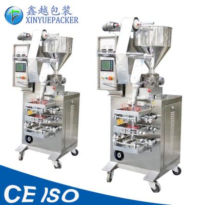 China Xinyue Automatic Sauce Packing Machine 30g 100g 150g Filling With Stainless Steel Case for sale