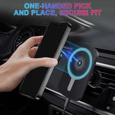 China Portable Qi Wireless Car Charger for sale