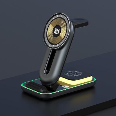 China Magnetic Qi Wireless Charger Dock for sale