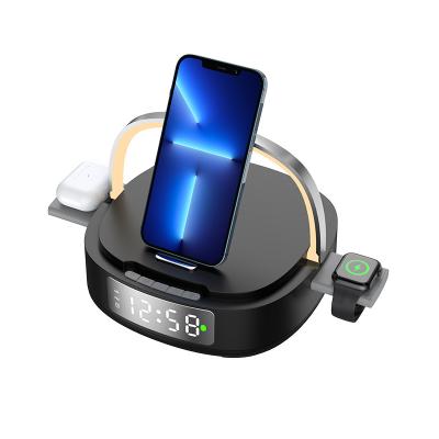 China Fast 5 In 1 Qi Wireless Charger Station 15w  Mobile Phone Use for sale
