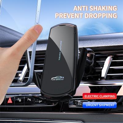 China Air Vent Samsung Qi Wireless Car Charger Mount  10W Fast Charging for sale