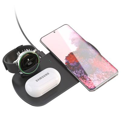 China 7.5W 3 In 1 Wireless Charger Station For Samsung Galaxy Watch 42 40 39.5 Mm Active 1 2 for sale