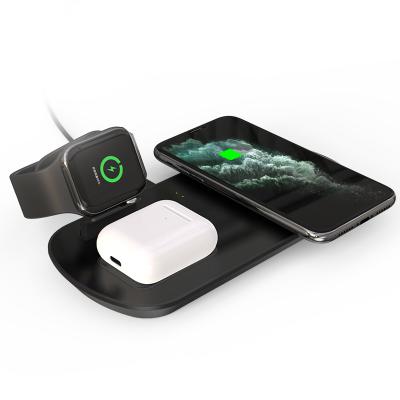 China CE 10W  Iphone 3 In 1 Charging Dock / 210g 3 In One Charging Stand for sale