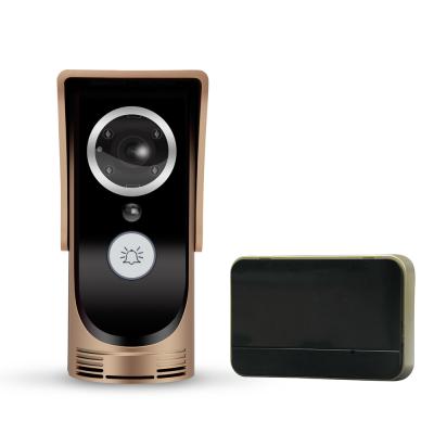China 3Mp big lens wide angle Water-proof Smart WIFI video doorbell with indoor ring supports remote control by APP in mobile for sale