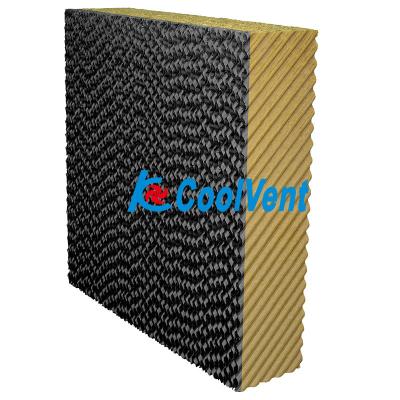 China Livestock Industry Evaporative Filter Pads 5090 Black coated for sale