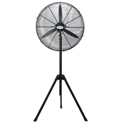 China 600mm 24 Inch Industrial Floor Fans Black 100% Full Copper Wire Motor for sale