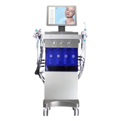 China Skin Analyzer Beauty Salon Equipment Ultrasonic Hydro Facial Machine Beauty Dermabrasion Machine à venda