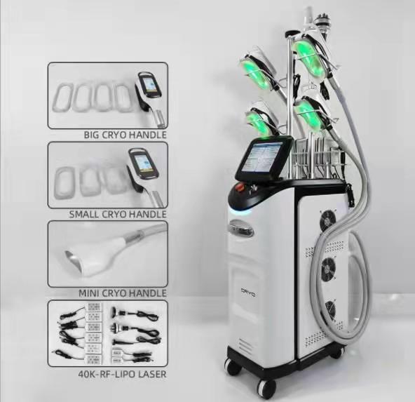 Quality 360 Degree Cryolipolysis Slimming Machine 4 Handle Fat Freeze for sale