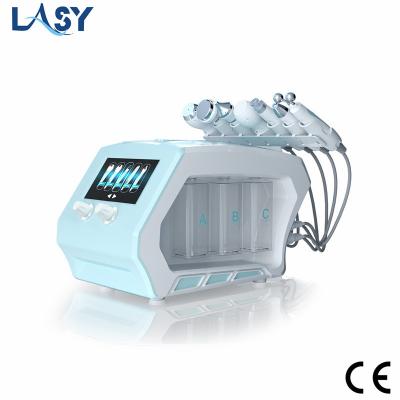China Tips 8 In 1 Hydrafacial Machine H2O2 Clear Oxygen Beauty Machine Accessories en venta