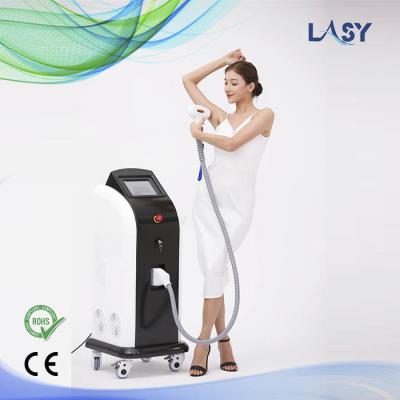 China 755nm 808nm 1064nm Permanent Laser Beauty Machine Ice Platinum Speed Salon Diode Laser Hair Removal Equipment for sale