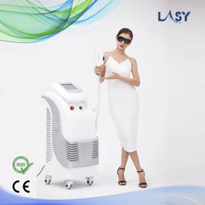 China IPL SHR Lightsheer Diode Laser Hair Removal Machine 50HZ Triple Wave Te koop