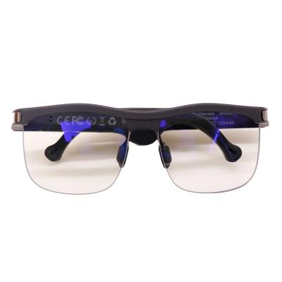 Chine Audio ouvert d'oreille en verre de lunettes de soleil sans fil intelligentes de Bluetooth conduisant des lunettes de soleil à vendre