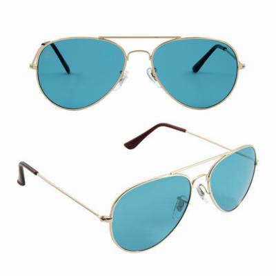 China Aviator Sunglasses For Women Classic Oversized Sun Glasses UV400 Protection Mood Relax Therapy Sunglasses for sale