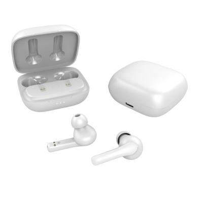 China Los auriculares inalámbricos IPX5 del oído de los auriculares de botón de la cancelación de ruido activa híbrida impermeabilizan Bluetooth 5,0 auriculares estéreos de TWS en venta