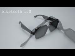 Smart Hands Free BT5.0 Bluetooth Music Sunglasses TR90 Acetate Titanium Alloy