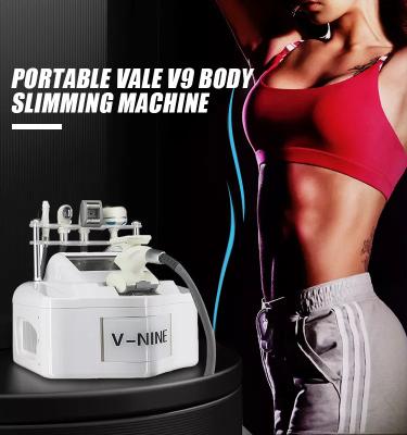 China Portable 5 In 1 RF  Body Slimming Machine Vacuum Roller Cellulite Removal for sale