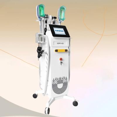 China 5 Cryo Handles RF Skin Tightening Machine Cryotherapy 360 Degree Fat Freezing Cavitation for sale