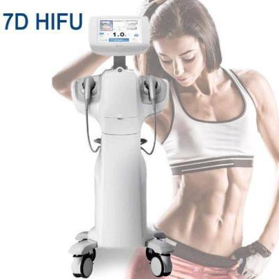 China Emagrecimento focalizado do corpo do ultrassom da máquina de 7d Hifu alta intensidade vertical antienvelhecimento à venda