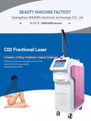 China CE Approved Medical Fractional Co2 Laser Resurfacing Machine 40W 10600nm for sale