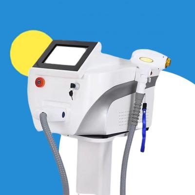 China 808 / 755 / 1064nm Wavelength Hair Removal Machine Single Handle 3tips for sale