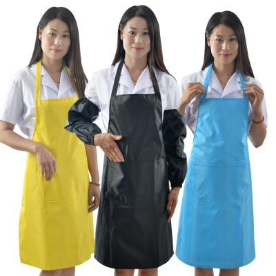 China Eco Friendly Anti Oil Work Waterproof TPU Apron For Food Processing Industry for sale