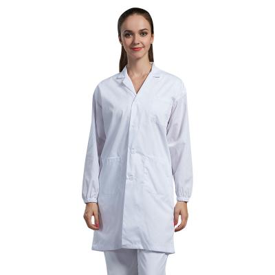 China Custom Men Long Sleeve Medical Lab Coat Hospital Uniforms for sale