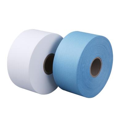 China Rolo de papel industrial da limpeza oficina não tecida resistente descartável da finalidade da celulose do Woodpulp da multi à venda