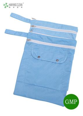 China Cleanroom Accessories 4 Layers Autoclave Polyester Fiber Cloth Bag for sale