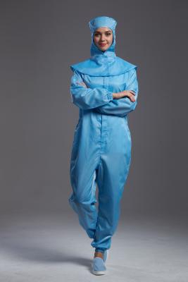 China High Performance Anti Static Garments With 98% Polyester Fiber And 2% Conductive Fiber Material for sale