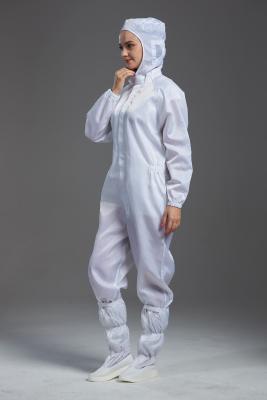 China Autoclavable Anti Static Garments , Class 1000 Clean Room Jumpsuit CE Approved for sale