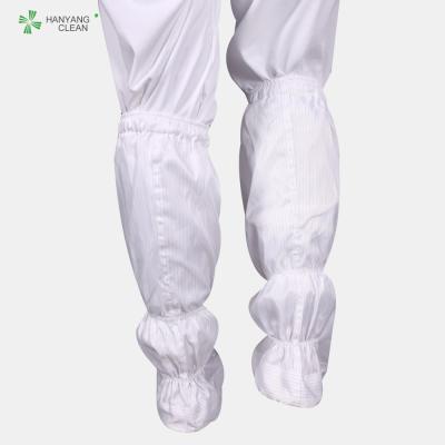 China Quality Soft-Soled Stripe Cloth Antistatic Cleanroom High Safety Booties esd boots for sale