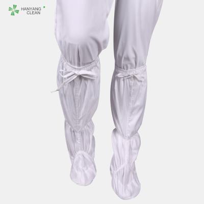 China Lint Free Clean Room Accessories Esd Rated Boots With 100% CPE Material for sale