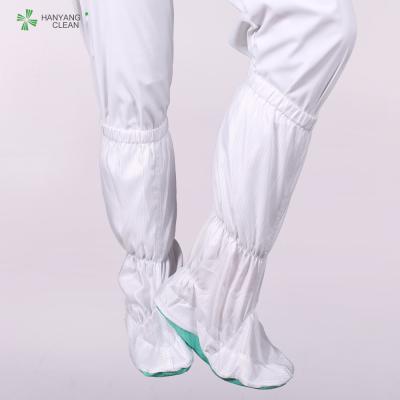 China Antistatic ESD Cleanroom PVC White Shoes for sale