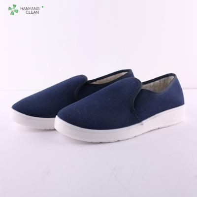 China Food Industry Canvas Esd Safety Footwear Dustproof Good Air Permeability for sale