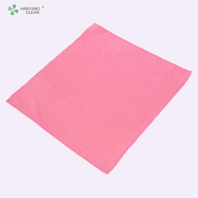 Chine 3 couches d'anti d'esd de cleanroom chiffon de nettoyage non pelucheux statique de microfiber à vendre