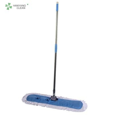 China 60*17cm Clean Room Mops Anti Static With Easy To Change And Fix The Mop Head for sale