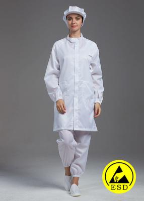 China Stand Collar Disposable Lab Coats Multi Color Antistatic Protective Clothing for sale