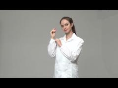 Dust-Proof Polyester Lab Coat And Smock For The Electronic Workshop