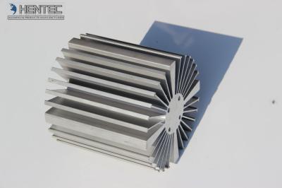 China Scratch / Peeling Aluminum Extrusions Profiles With Finished Machining for sale