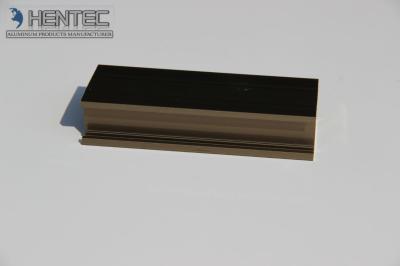 China Helles Aluminium-Profil-Bau-System der Bronze-6061, Aluminiumtür Porifle zu verkaufen
