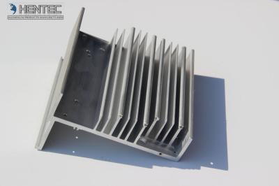 China Perfis de alumínio anodizados da extrusão do dissipador de calor para o furo de perfuração conduzido à venda