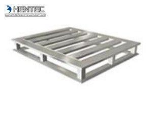 China Four Way Entry Pallet Aluminium Window Profiles Stronger Cleaner Recyclable for sale