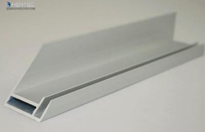 Cina Struttura di pannello solare di alluminio argentea che piega pannello solare di vetro temperato in vendita