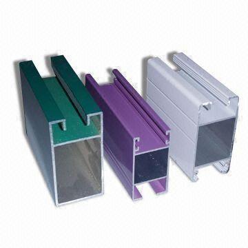 China Alloy 6063 Extrusions commercial aluminum doors profiles For decoration for sale