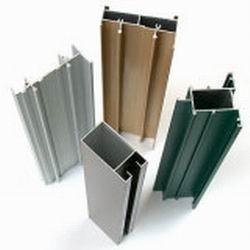 China Extruded T6 6061 Aluminium Profiles , Fluorocarbon Powder Spray Coated Profiles Extrusion for sale