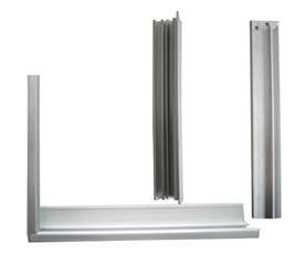 Chine le × 35 la vue en aluminium de panneau solaire de 35 millimètres, fraisent la vue de finition de l'aluminium 6005 à vendre