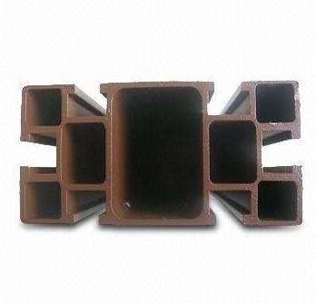 China Light / Dark Bronze Aluminum T6 6061 Profiles For Double / Side Hung Window Profile for sale