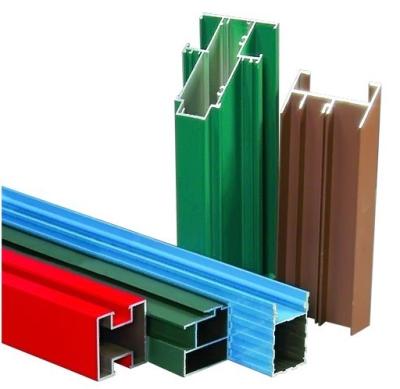 China Non-insulated T4 Exterior Aluminum Sliding Window Frame Extrusion Profiles With Milling , Drilling for sale