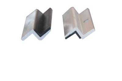 China Steel Polished Solar Roof Mounting Systems , T66 Solar End Clamp for sale