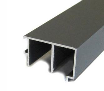China Polished Aluminum Door Extruded Aluminum Framing / Extruded Aluminum Shapes Slide Rail for sale